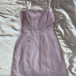 Purple Paper Dress
